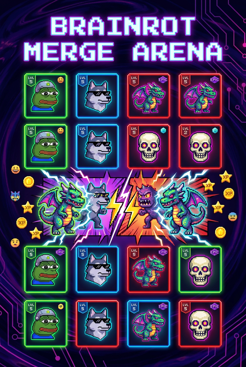 Brainrot Merge Arena