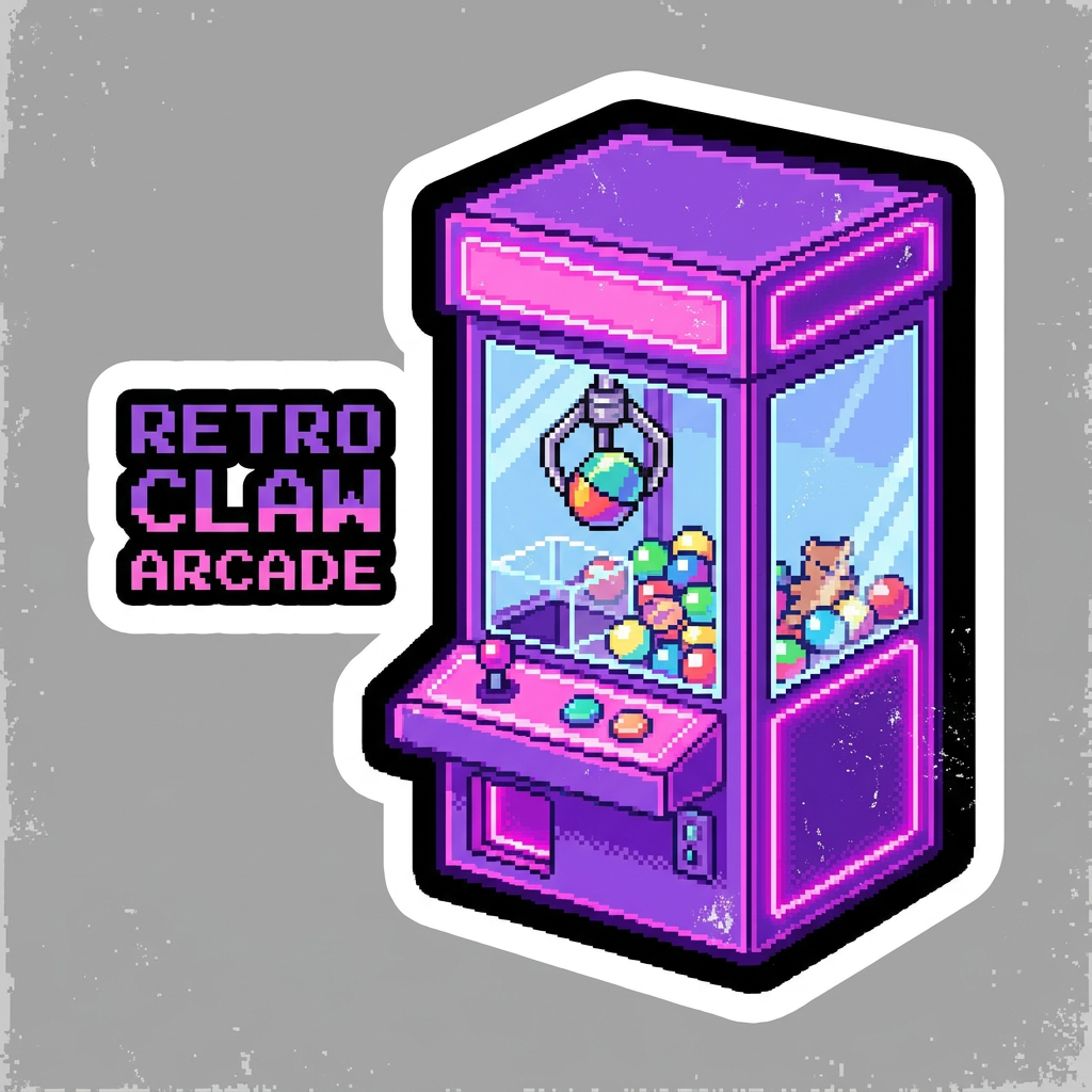 Sticker Claw Machine